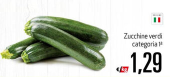 Maxi Supermercati Zucchine verdi offerta