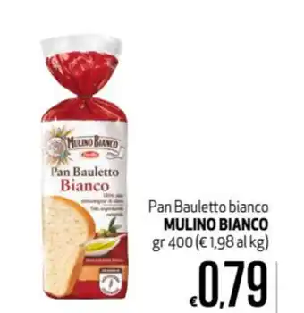 Maxi Supermercati Mulino Bianco Pan Bauletto bianco 400gr offerta