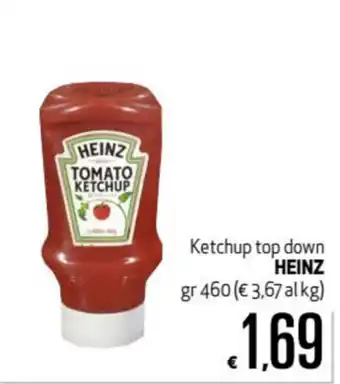 Maxi Supermercati Heinz Ketchup top down 460gr offerta