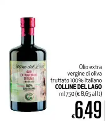 Maxi Supermercati Colline Del Lago Olio extra vergine di oliva 750ml offerta
