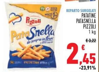 Conad PATATINE PATASNELLA PIZZOLI 1 kg offerta