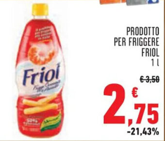 Conad PRODOTTO PER FRIGGERE FRIOL 1 L offerta