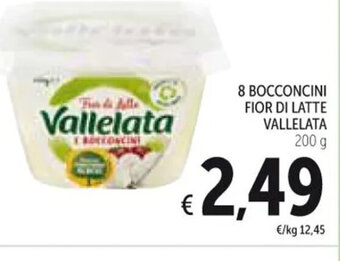Spazio Conad 8 BOCCONCINI FIOR DI LATTE VALLELATA 200 g offerta