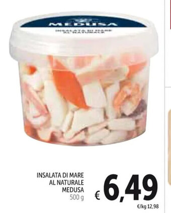 Spazio Conad INSALATA DI MARE AL NATURALE MEDUSA 500 g offerta