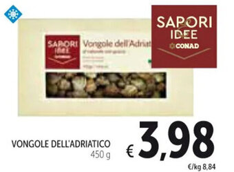 Spazio Conad VONGOLE DELL'ADRIATICO 450 g offerta