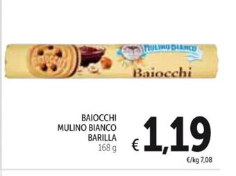 Spazio Conad BAIOCCHI MULINO BIANCO BARILLA 168 g offerta