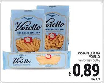 Spazio Conad PASTA DI SEMOLA VOIELLO 500 g offerta
