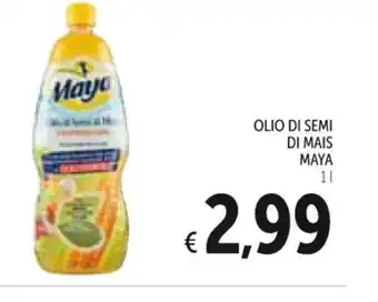 Spazio Conad OLIO DI SEMI DI MAIS MAYA 1 l offerta