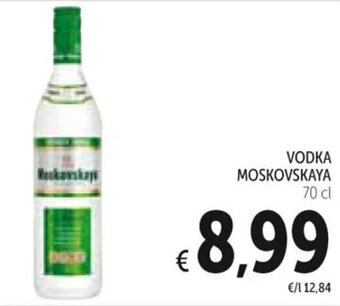 VODKA MOSKOVSKAYA 70 cl