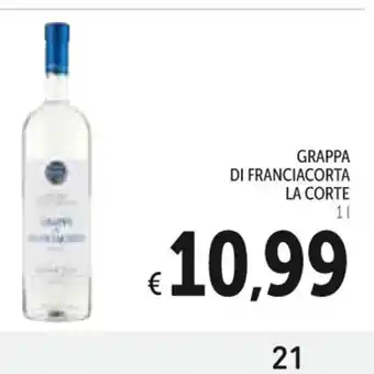 Spazio Conad GRAPPA DI FRANCIACORTA LA CORTE 1 l offerta