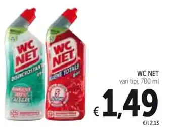 WC NET vari tipi, 700 ml
