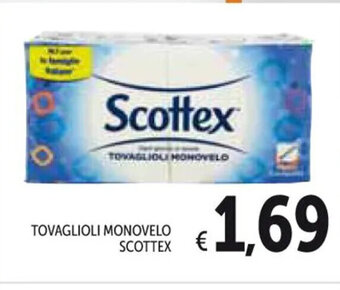 Spazio Conad TOVAGLIOLI MONOVELO SCOTTEX offerta