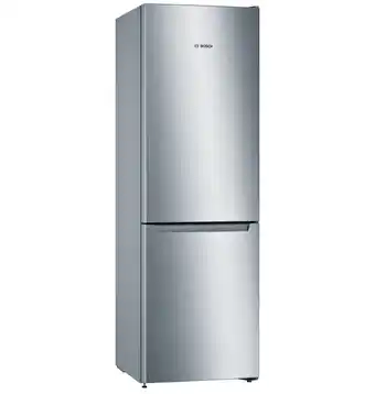 Trony Bosch serie 2 kgn36nlea frigorifero con congelatore libera installazione 305 l e acciaio inossidabile offerta