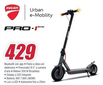 Trony Ducati pro-i evo offerta