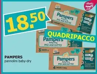 Tigotà Pampers pannolini baby-dry offerta