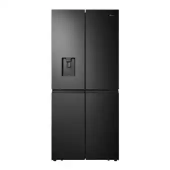 Trony Hisense rq563n4swf1 frigorifero side-by-side libera installazione 432 l a+ nero offerta