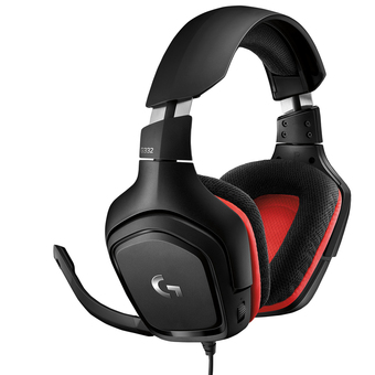 Trony Logitech g g332 auricolare cablato a padiglione giocare nero, rosso offerta