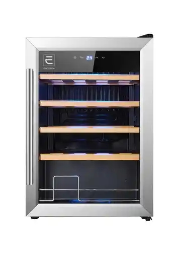 Unieuro Electroline ewc20s cantina vino cantinetta vino con compressore libera installazione nero 20 bottiglia/bottiglie offerta