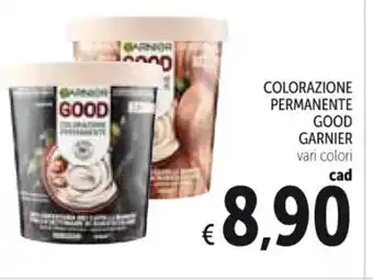 Spazio Conad COLORAZIONE PERMANENTE GOOD GARNIER vari colori offerta