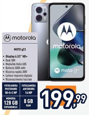 Unieuro motorola MOTO g23 offerta