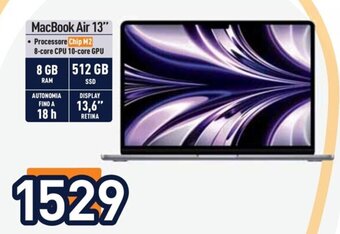 Unieuro MacBook Air 13" offerta