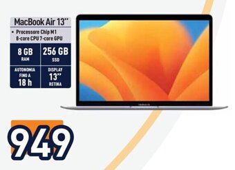 Unieuro MacBook Air 13" offerta