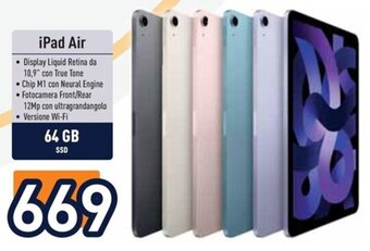 Unieuro iPad Air offerta