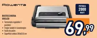Rowenta BISTECCHIERA GR242D