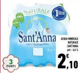 Sant'anna acqua minerale naturale