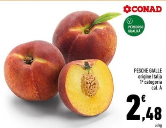Conad City Conad pesche gialle offerta