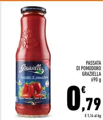 Conad City Graziella passata di pomodoro offerta