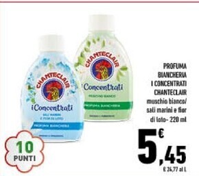 Conad City Chanteclair profuma biancheria i concentrati offerta