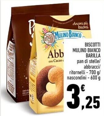 Conad City Barilla biscotti mulino bianco offerta