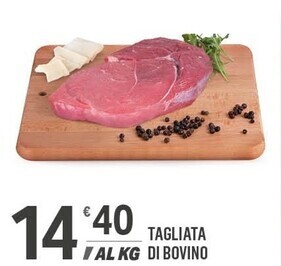 Supermercati Dok Tagliata di bovino offerta
