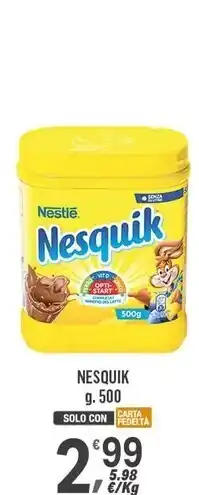 Supermercati Dok Nestlè nesquik offerta