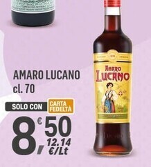 Supermercati Dok Amaro lucano cl.70 offerta