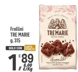 Supermercati Dok Tre marie frollini offerta