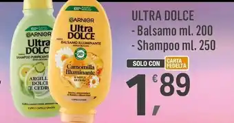 Supermercati Dok Garnier ultra dolce offerta