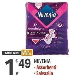 Supermercati Dok Nuvenia assorbenti - salvaslip offerta