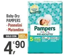 Supermercati Dok Pampers baby - dry offerta