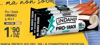 Supermercati Dok Nestlè pro + snack lindahls offerta