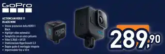 Unieuro Go Pro ACTIONCAM HERO 11 BLACK MINI offerta