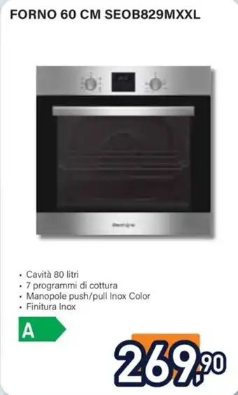 Unieuro FORNO 60 CM SEOB829MXXL offerta