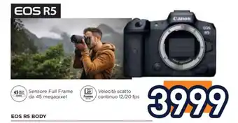 Unieuro EOS R5 Canon offerta