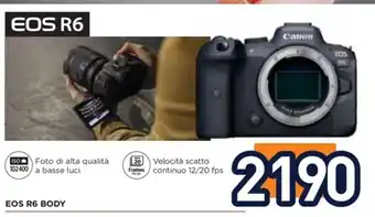 Unieuro EOS R6 Canon offerta