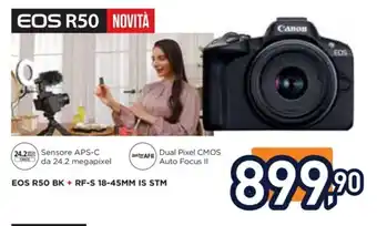 Unieuro EOS R50 Canon offerta