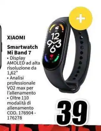MediaWorld XIAOMI Smartwatch Mi Band 7 offerta