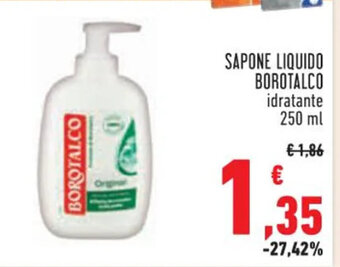 Conad SAPONE LIQUIDO BOROTALCO idratante 250 ml offerta