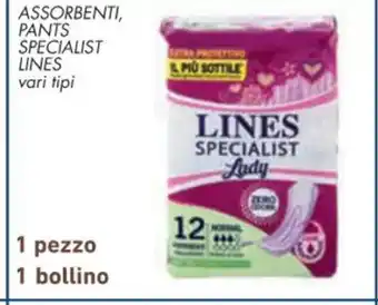 Conad ASSORBENTI, PANTS SPECIALIST LINES offerta
