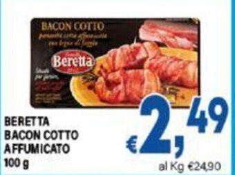 DEM BERETTA BACON COTTO AFFUMICATO 100 g offerta